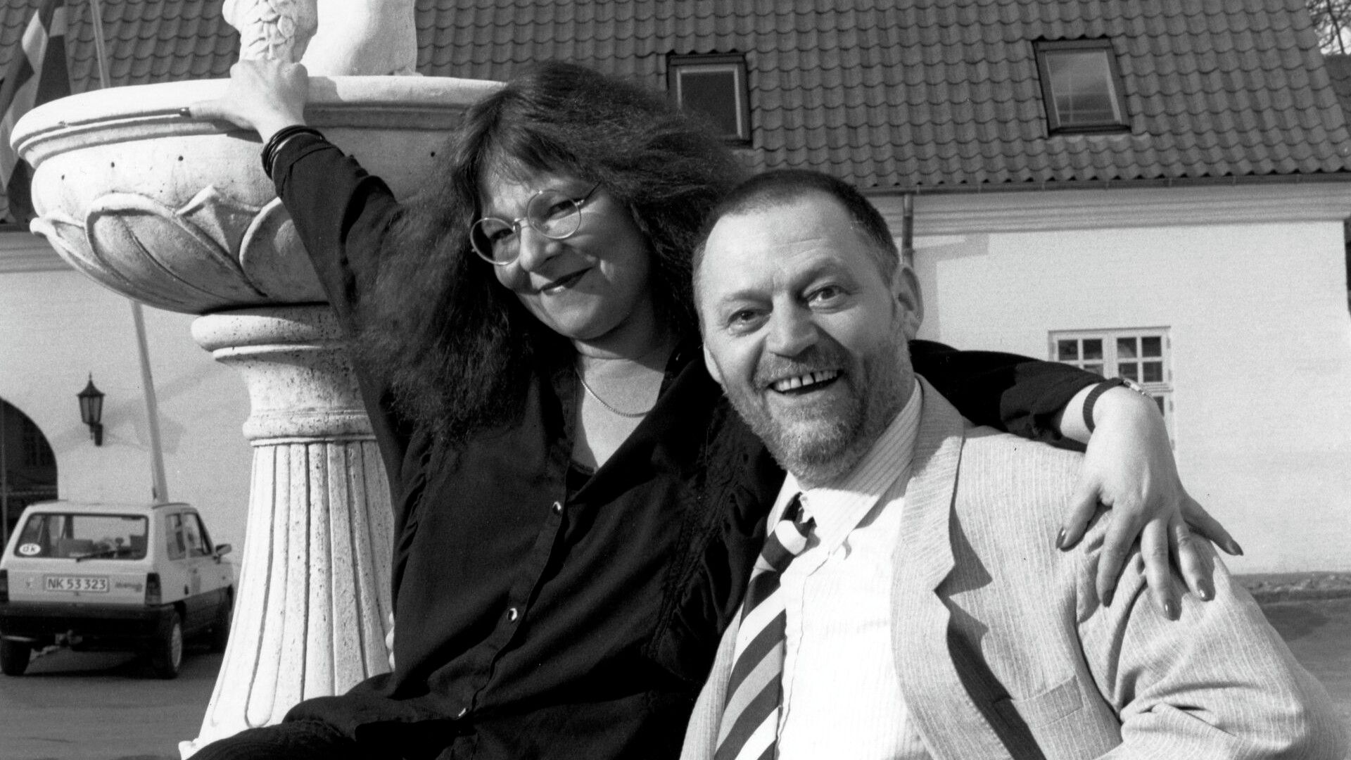 Rebecca Brüel og Troels Trier.