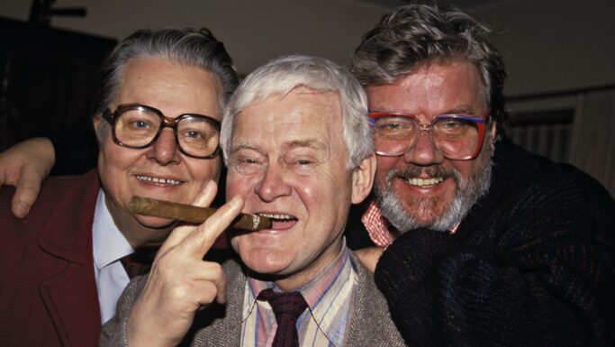 Poul Bundgaard, Ove Sprogøe og Morten Grunwald