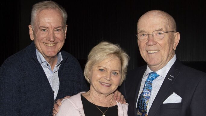 Keld og Hilda Heick og Bjørn Tidmand