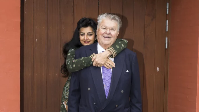 Susan Astani og Christian Kjær