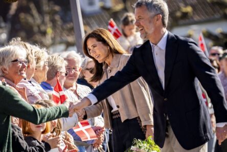 Kongeparret kong Frederik og dronning Mary