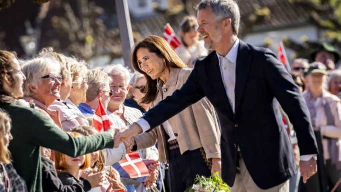 Kongeparret kong Frederik og dronning Mary