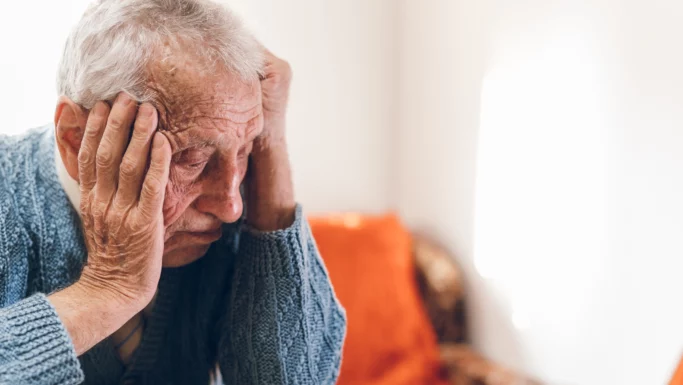 Genrefoto af person med Alzheimers