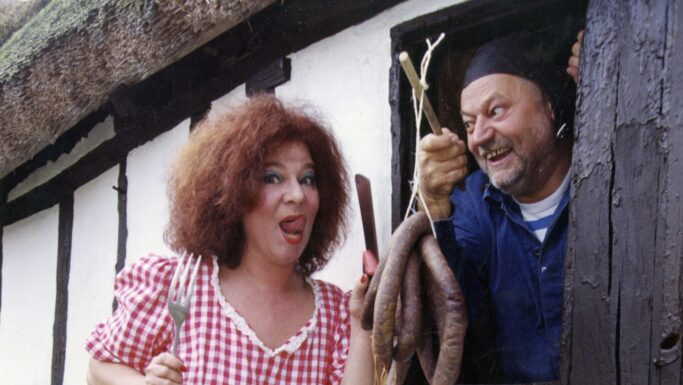 Rebecca Brüel og Troels Trier.