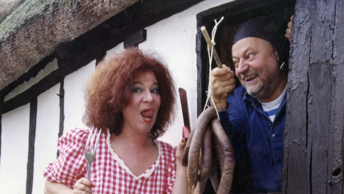 Rebecca Brüel og Troels Trier.