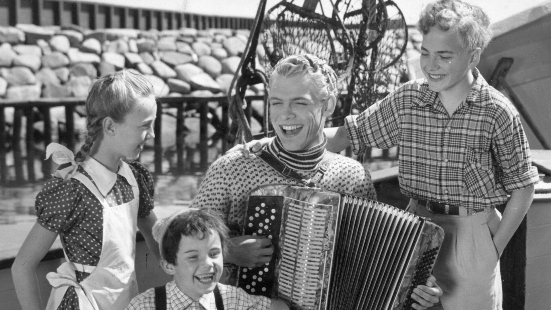 Otto Møller Jensen som Ole i "Far til fire"